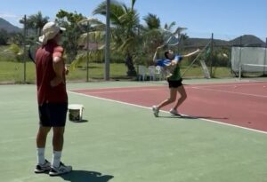 Heata-Nui ISTA-TOOFA Entrainement Intensif, Tennis Club de Paita, Gil FESSARD