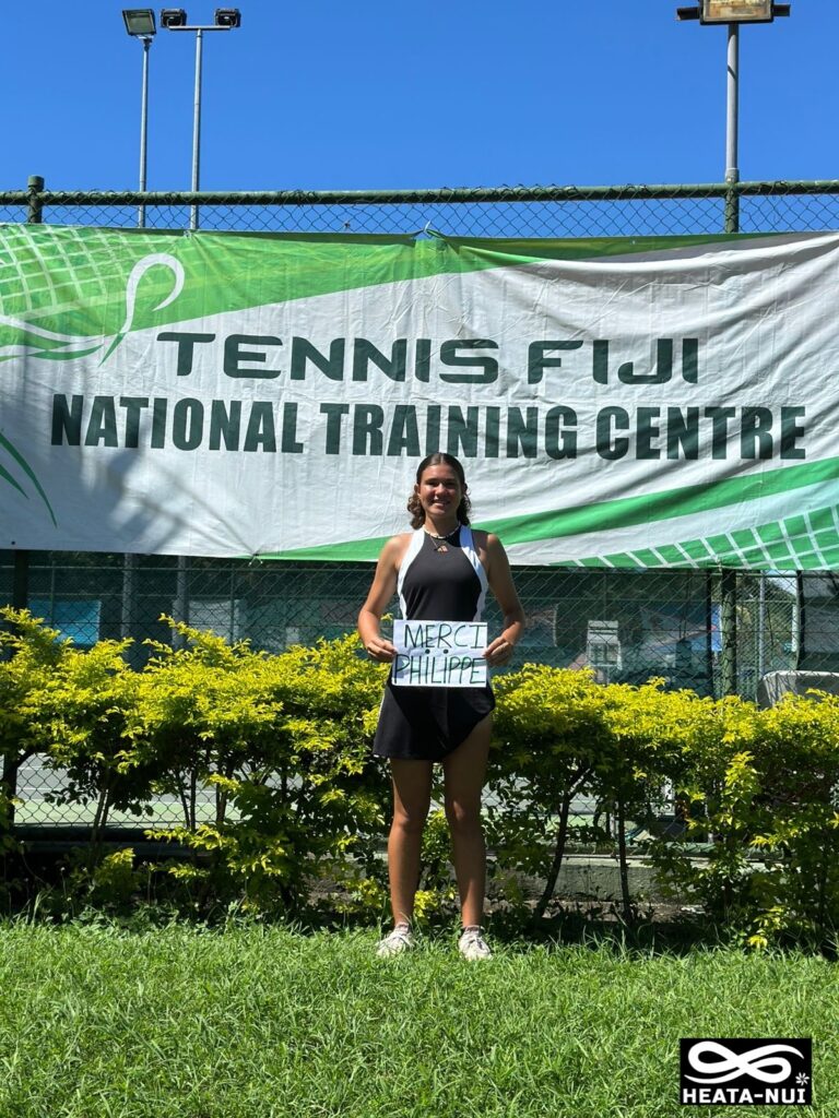 Heata-Nui ISTA-TOOFA Merci Philippe #heatanui #tennisplayer #mécène #gratitude #wearetennis #togetherfortennis #tennisfiji #itfjuniors #oceaniatennis #tennislife #tennislove #tennisclubpaita #tcpaita #aventuretennis