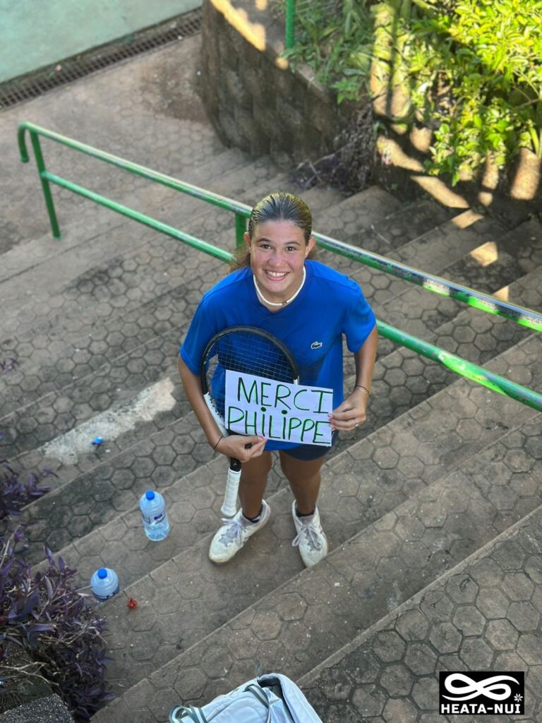Heata-Nui ISTA-TOOFA Merci Philippe #heatanui #tennisplayer #mécène #gratitude #wearetennis #togetherfortennis #tennisfiji #itfjuniors #oceaniatennis #tennislife #tennislove #tennisclubpaita #tcpaita #aventuretennis